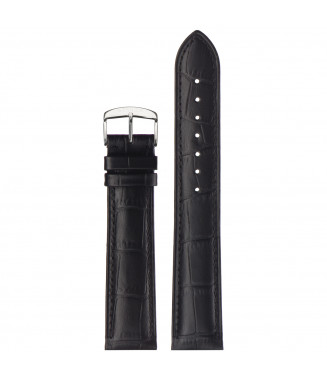 Pasek Stailer PRM Comfort 2441, Czarny, Skórzany, 22 mm