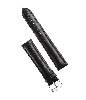 Pasek Stailer PRM Comfort 2441, Czarny, Skórzany, 22 mm