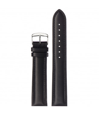 Pasek Stailer PRM Comfort 2581, Czarny, Skórzany, 20 mm