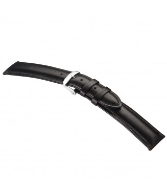 Pasek Stailer PRM Comfort 2581, Czarny, Skórzany, 20 mm