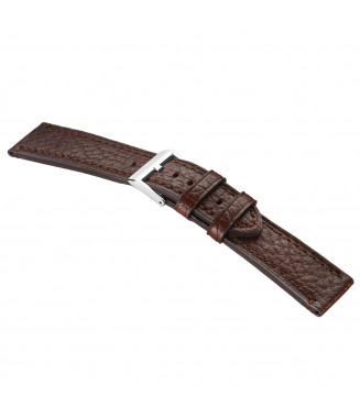 Pasek Stailer PRM Aviator 5242, Brązowy, Skórzany, 22 mm