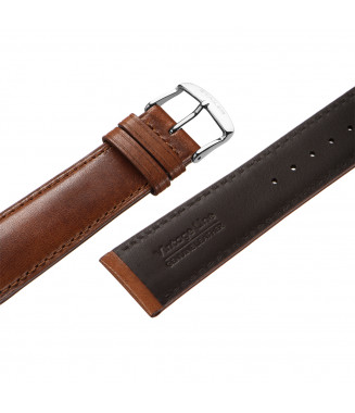 Pasek Stailer PRM Vintage 6022, Brązowy, Skórzany, 20 mm