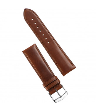 Pasek Stailer PRM Vintage 6022, Brązowy, Skórzany, 20 mm