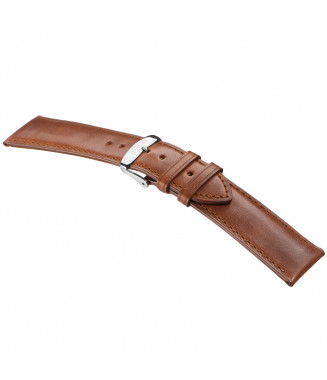 Pasek Stailer PRM Vintage 6022, Brązowy, Skórzany, 20 mm