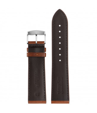 Pasek Stailer PRM Vintage 6022, Brązowy, Skórzany, 20 mm