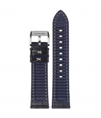 Pasek Stailer PRM Max Endurance Sport 6077, Ciemny niebieski, Skórzany, 20 mm
