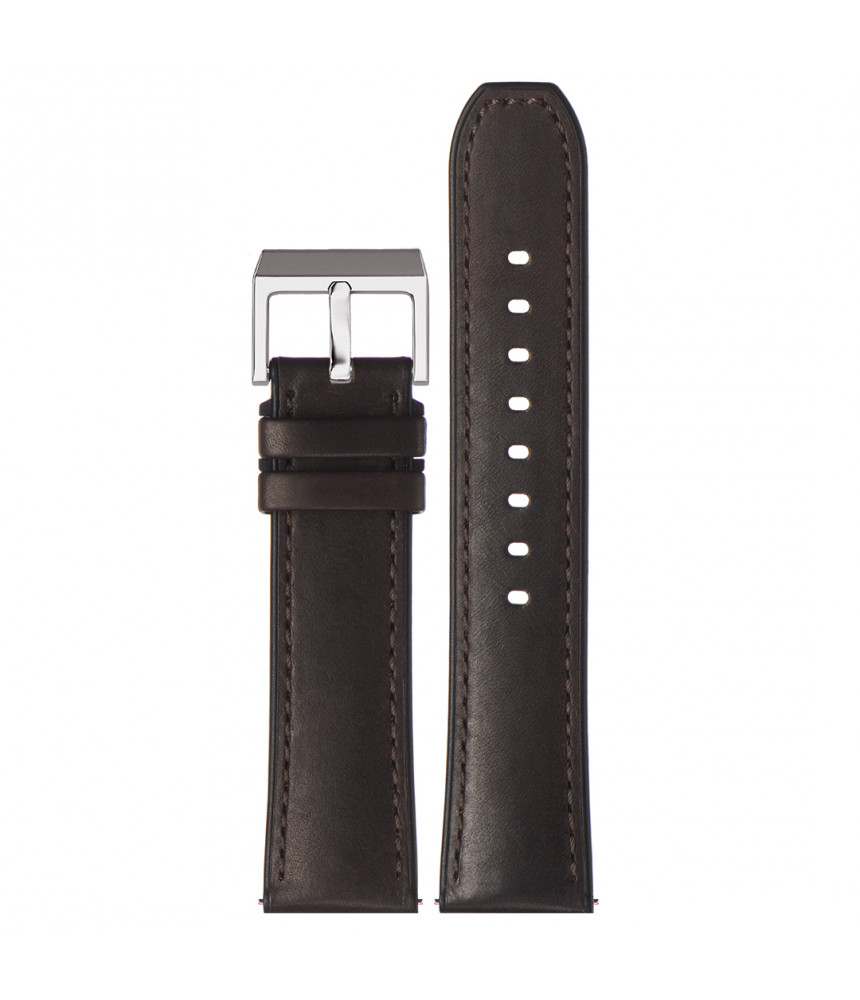 Pasek Stailer PRM Max Endurance Classic 6182, Brązowy, Skórzany, 22 mm