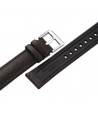 Pasek Stailer PRM Max Endurance Classic 6182, Brązowy, Skórzany, 22 mm