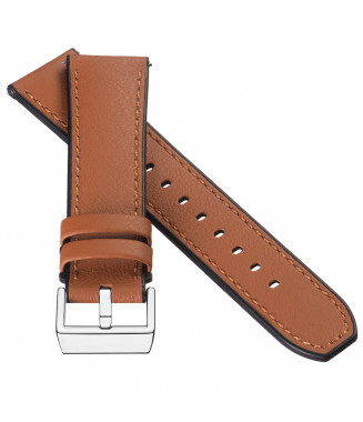 Pasek Stailer PRM Max Endurance Classic 7305, Jasny brązowy, Skórzany, 22 mm