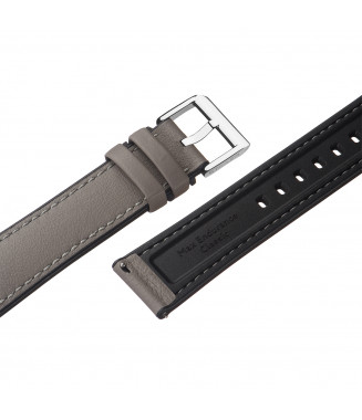 Pasek Stailer PRM Max Endurance Classic 7314, Szary, Skórzany, 18 mm
