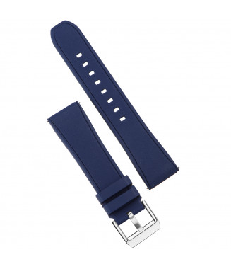 Pasek Stailer Rubber collection CS707, Niebieski, Kauczukowy, 20 mm