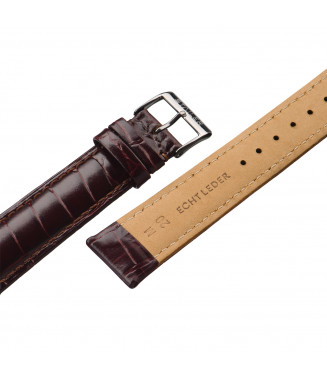 Pasek Stailer Original 1032, Bordowy, Skórzany, 14 mm